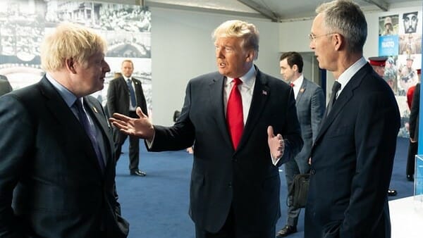 NATO leaders making tracks to Trump