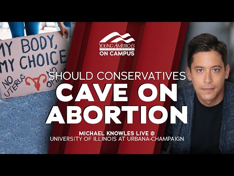 Should Conservatives Cave On Abortion? | Michael Knowles at University of IL at Urbana-Champaign