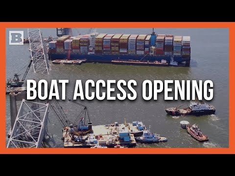 Coast Guard Lays Out Limited Access Channel for Essential Boats After Baltimore Bridge Collapse