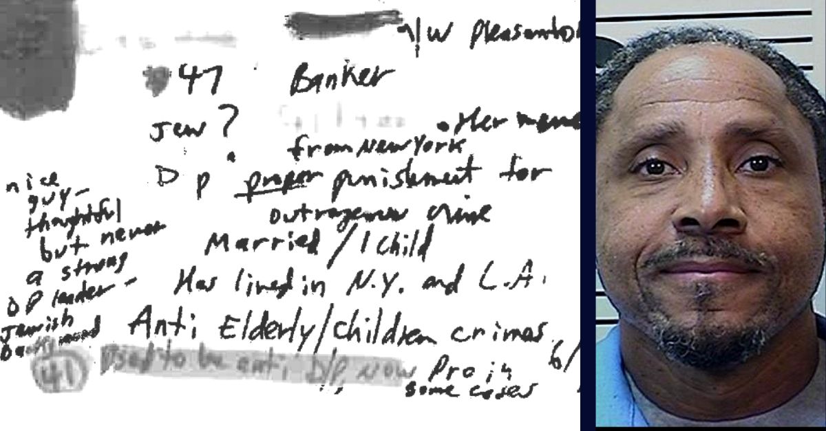 Handwritten notes plotting alleged removal of Black, Jewish jurors unearthed, throwing active death penalty cases spanning 40 years into jeopardy: DA