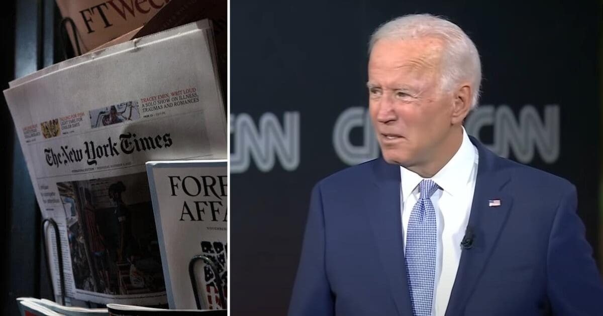 New York Times blasts Biden for ignoring independent press in scathing statement