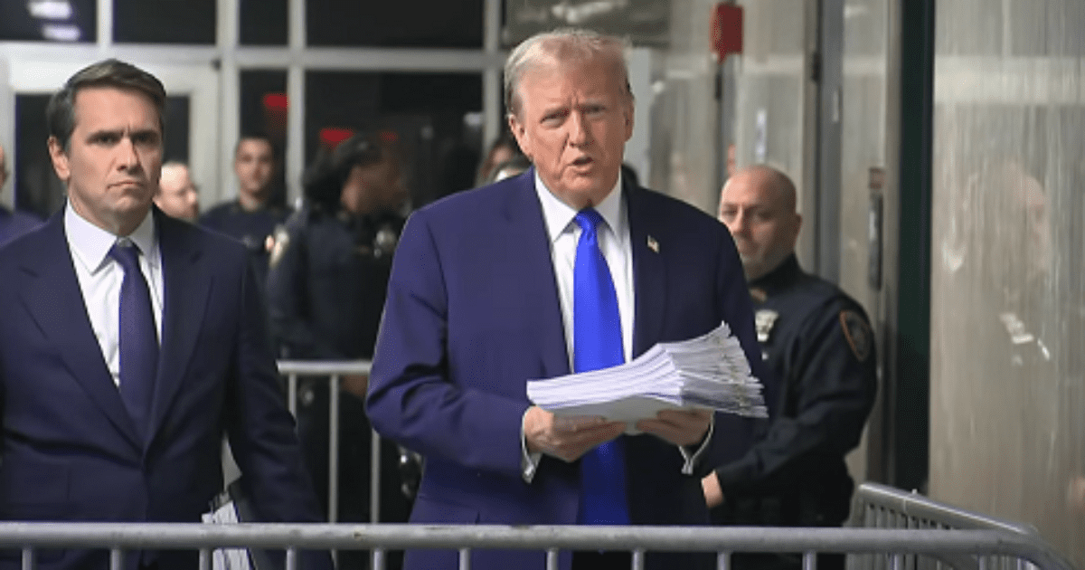 Trump holds court AFTER court, slams Biden’s alleged role in trial, risks being tossed in jail for contempt