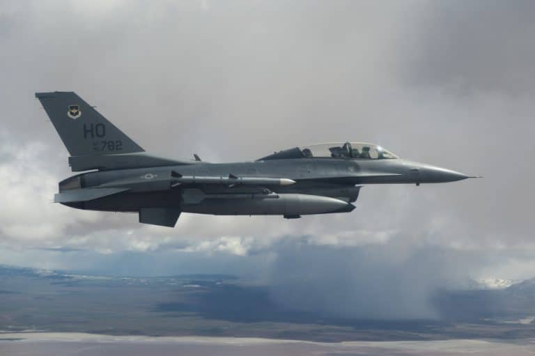 F-16 crashes near national park