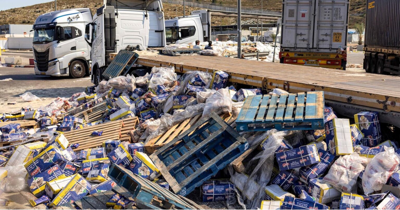 Israeli settlers destroy truckloads of aid, as Israeli forces watch, Gazans starve – Day 220