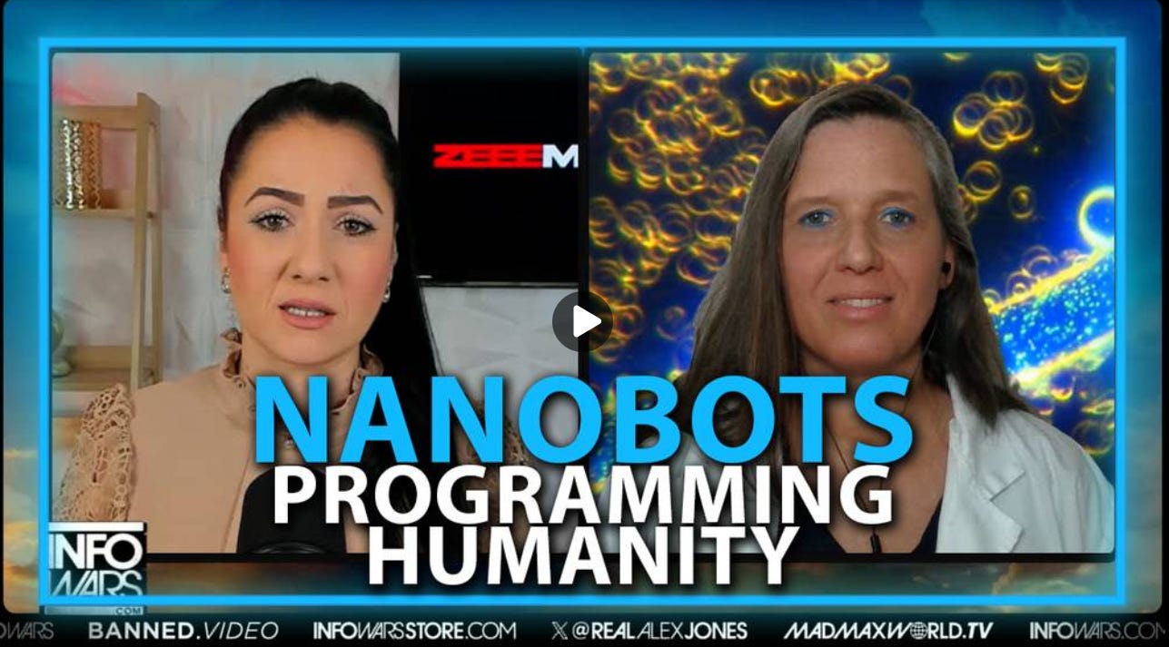 Nanobots Programming Humanity – Interview with Maria Zeee on Alex Jones Show – Infowars