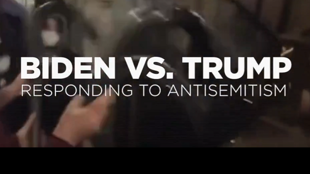 Republican National Committee and Republican Jewish Coalition Release Video Contrasting Biden and Trump on Anti-Semitism