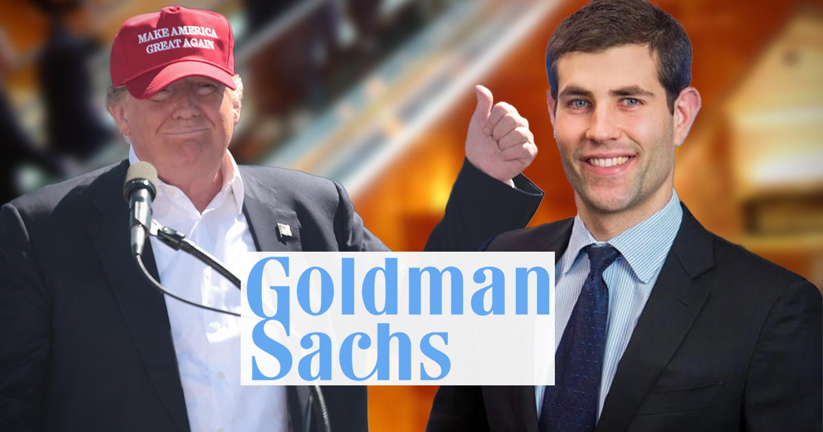 EXC: Ex-Goldman Sachs Employee Fired after Trump Donation Got 6 Figure Settlement to Stop Discrimination Lawsuit