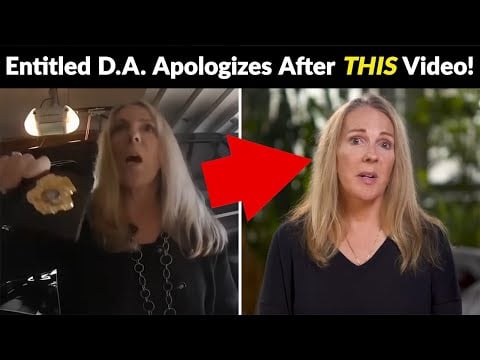 ENTITLED District Attorney APOLOGIZES After This Crazy Video Goes Viral!