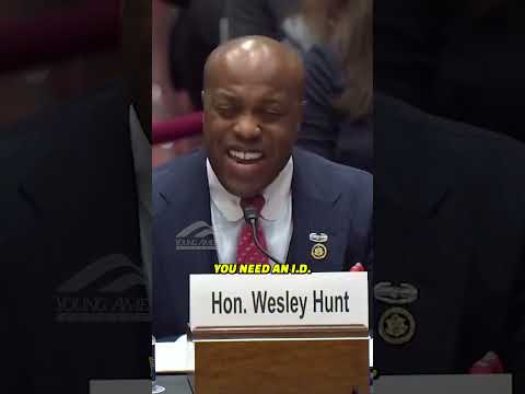 Wesley Hunt DEBUNKS The Idea Voter I.D. is ‘Racist’