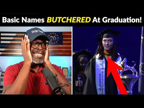Graduation Announcer BUTCHERS Simple Names In UNHINGED Viral Video!