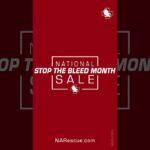 National Stop The Bleed Month at North American Rescue #bethedifference #NSTBM #stopthebleed
