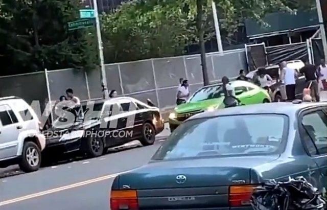 Mob Jumps NY Man, Girlfriend Jumps In Green Car And Ends The Assault