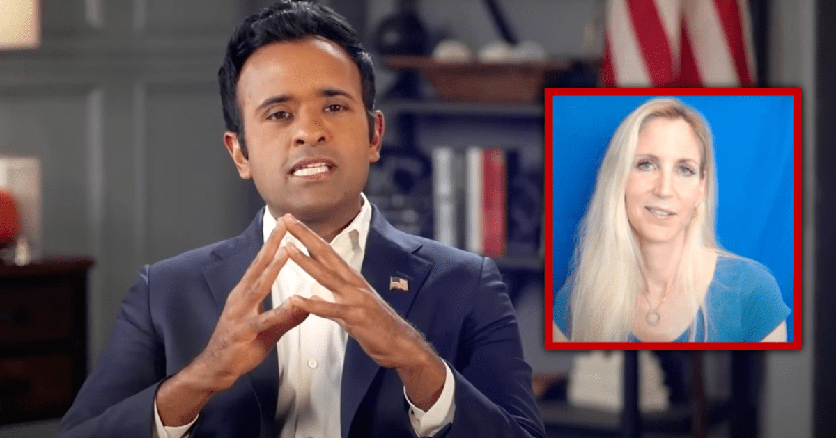 Ramaswamy respects Anne Coulter after she tells him she wouldn’t vote for him ‘because he is Indian’