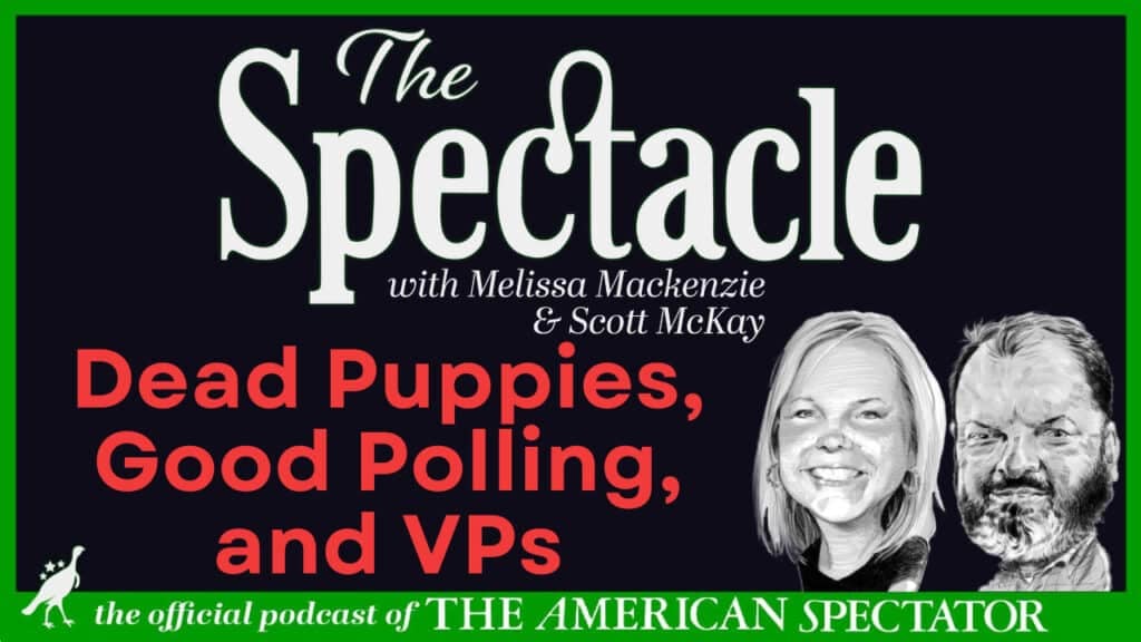 The Spectacle Podcast: Dead Puppies, Good Polling, and VPs
