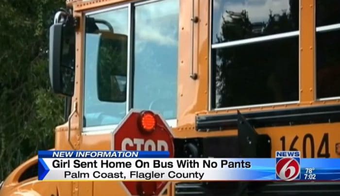 School Sickeningly Forced Her Daughter To Take The Bus Home In Her Underwear…