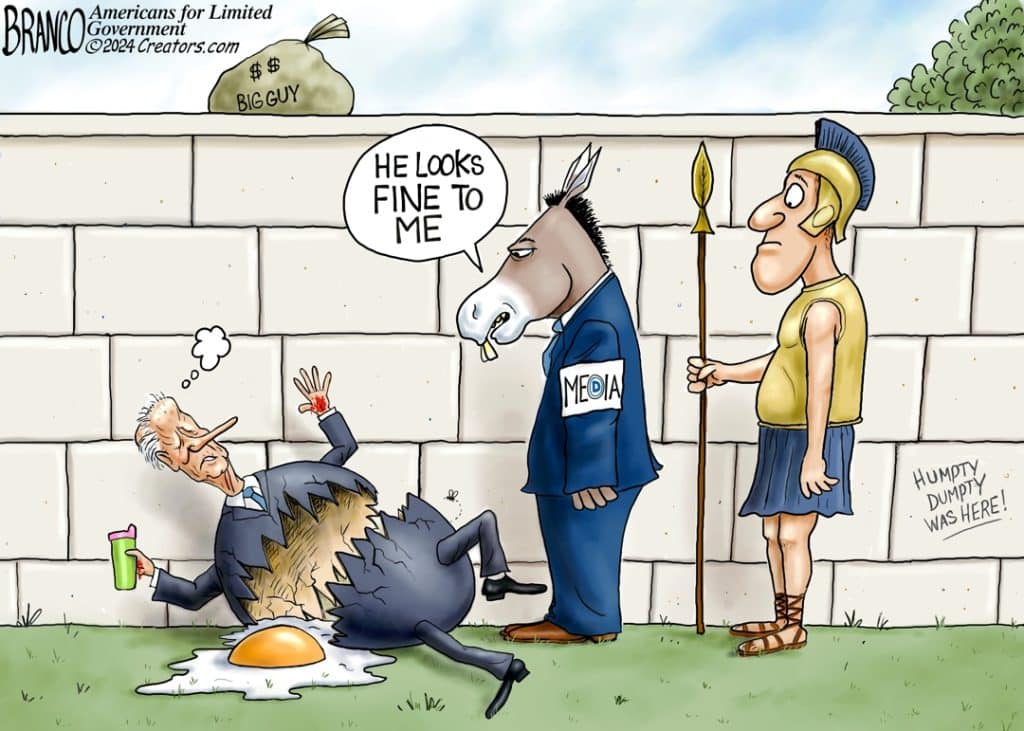 Cartoon: Humpty Biden
