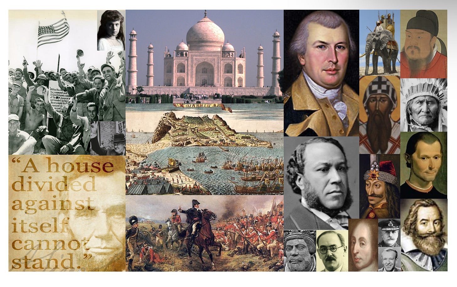 History of the Week: Okinawa, War of 1812, N.Greene, Waterloo, J.Rainey, ‘House Divided,’ Council of Ephesus, Vlad &More