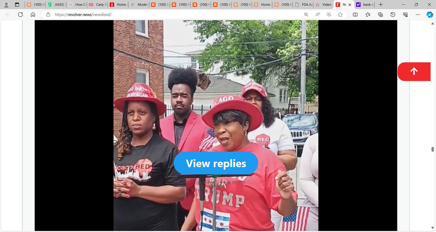 Black Chicago voters turn away from Democrats in city of Chicago and turn to Trump, as city moves to give $2,000 month to each illegal child while no money for black Chicago children; “Black America,