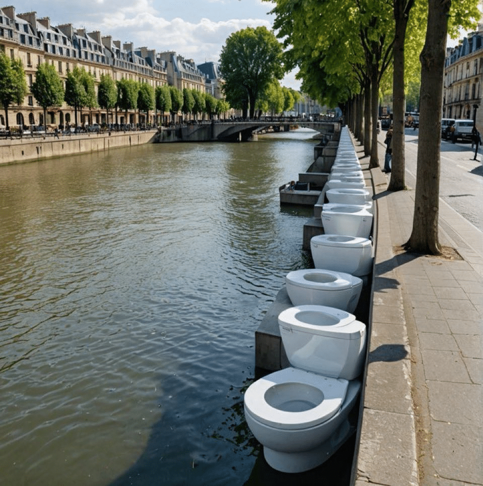 Paris Residents Urged To Poop In Seine River Today