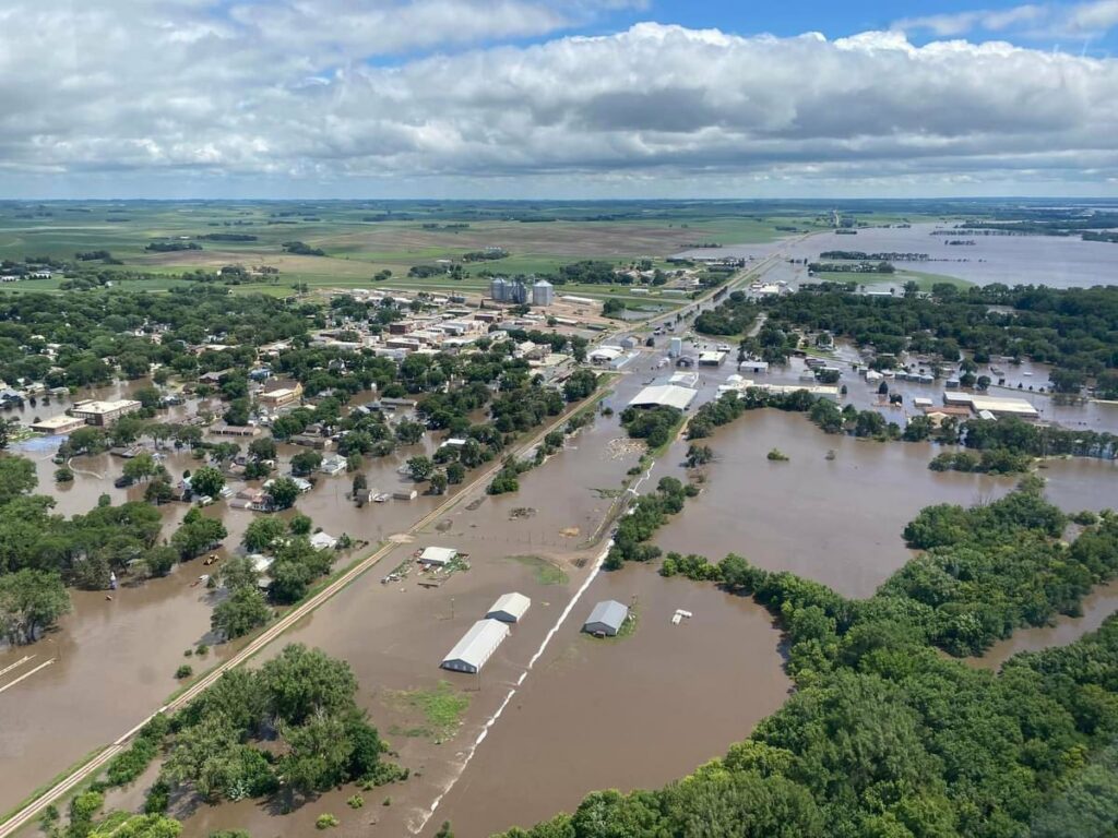 Heavy Rain Floods Parts Of Iowa And Even Takes Out Critical Bridge In Sioux City