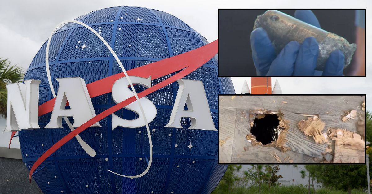 Family files claim against NASA for 1.6 pounds of space debris that plummeted into home