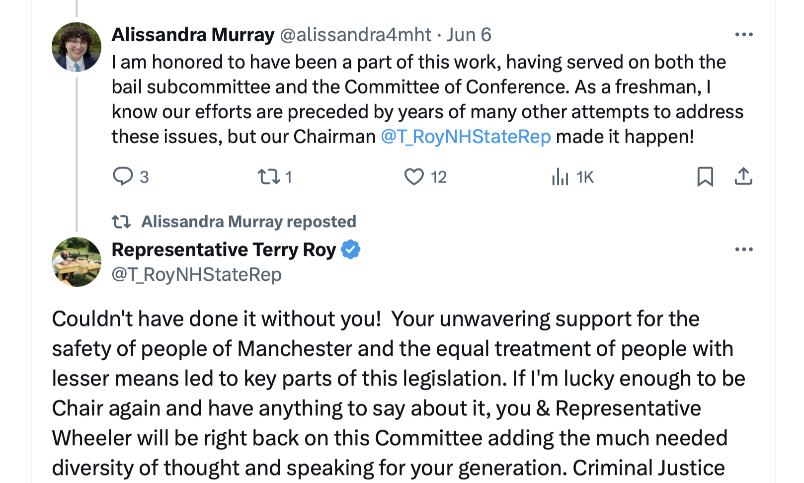 “Useful Idiot” Continued … Terry Roy Endorses Alissandra Murray
