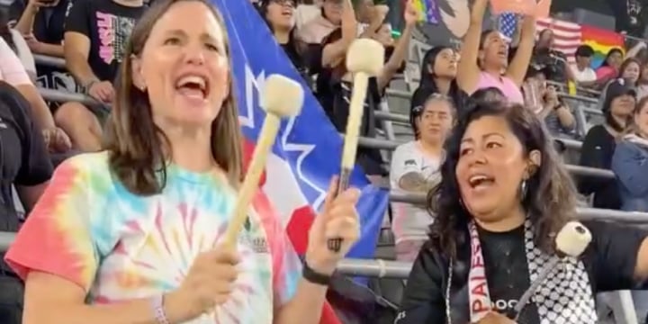 Jennifer Garner Stirs Controversy After Sharing Video With ‘Palestine’ Supporter at Soccer Game