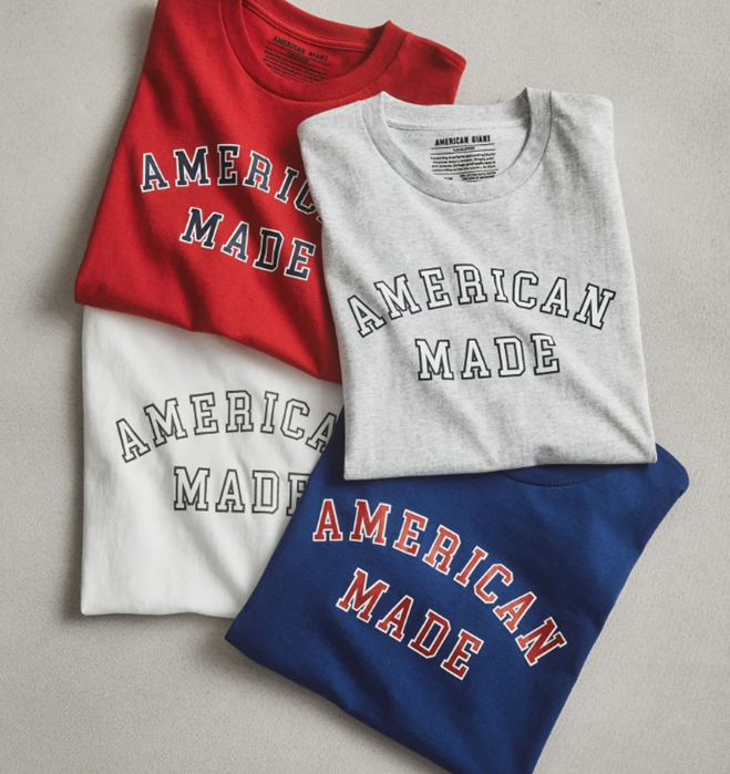 Made in USA Mainstay American Giant Will Sell T-Shirts at… Walmart?