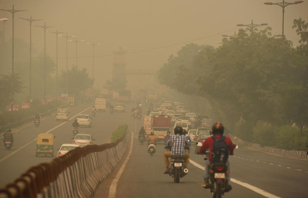 Can Pollution Save the Planet?