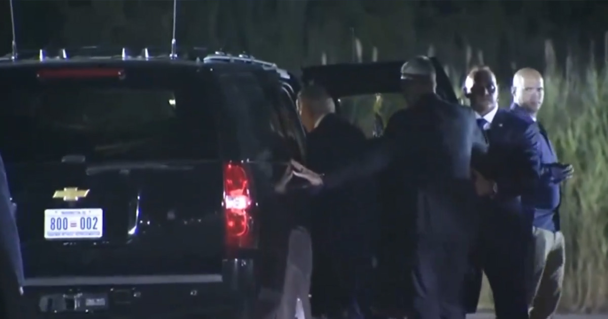 81-Year-Old Joe Biden Struggles To Enter SUV, Moves At Snail’s Pace As Secret Service Surrounds Him