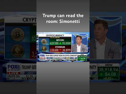 ‘BIG VOTING BLOCK’: Trump seeks support from the crypto community #shorts