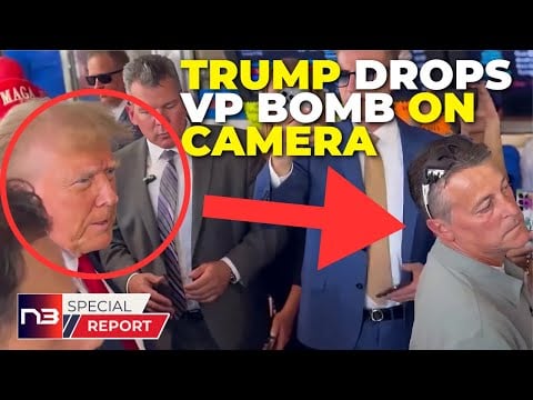 Trump Drops VP Bomb on Camera All Eyes on Debate for Big Reveal