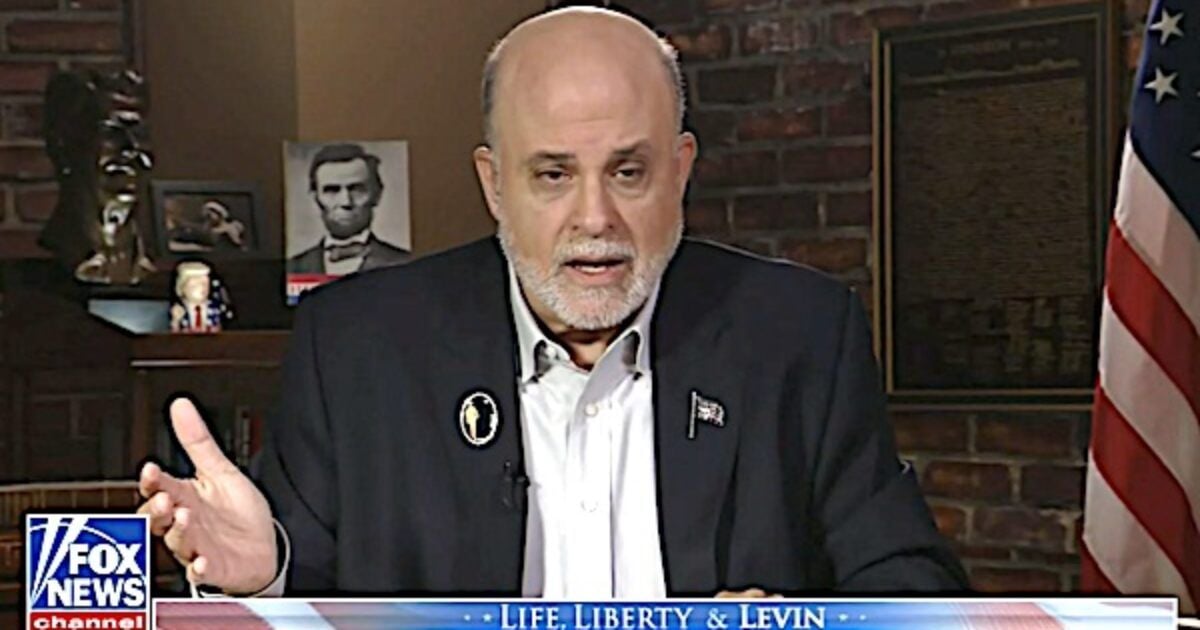 WATCH: Mark Levin: ‘You really need to not listen to the munchkins’