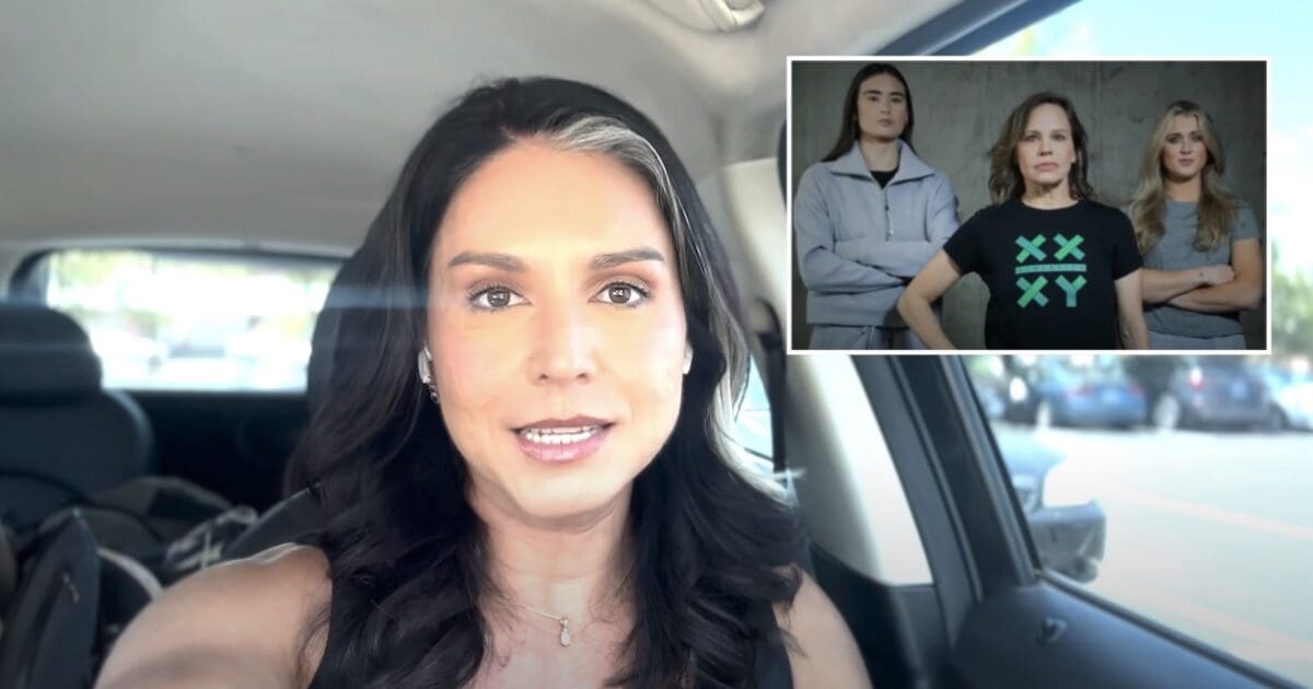 ‘Crazy, right?’ Tulsi Gabbard denounces TikTok ban on ad standing up for women’s sports