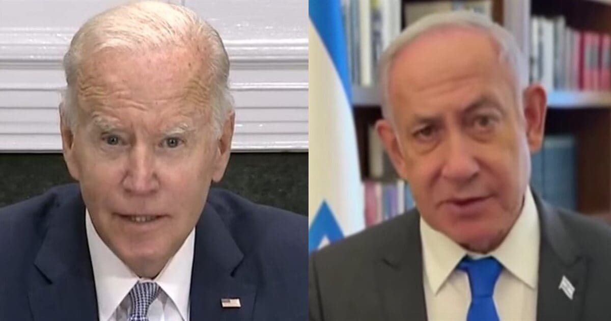 Biden White House sweating Netanyahu address to Congress over weapons withholding claim