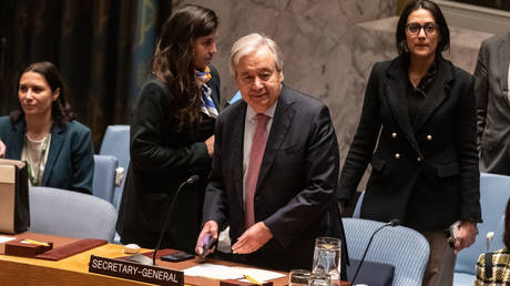 100+ States Condemn Israel For Declaring UN Chief Persona Non Grata