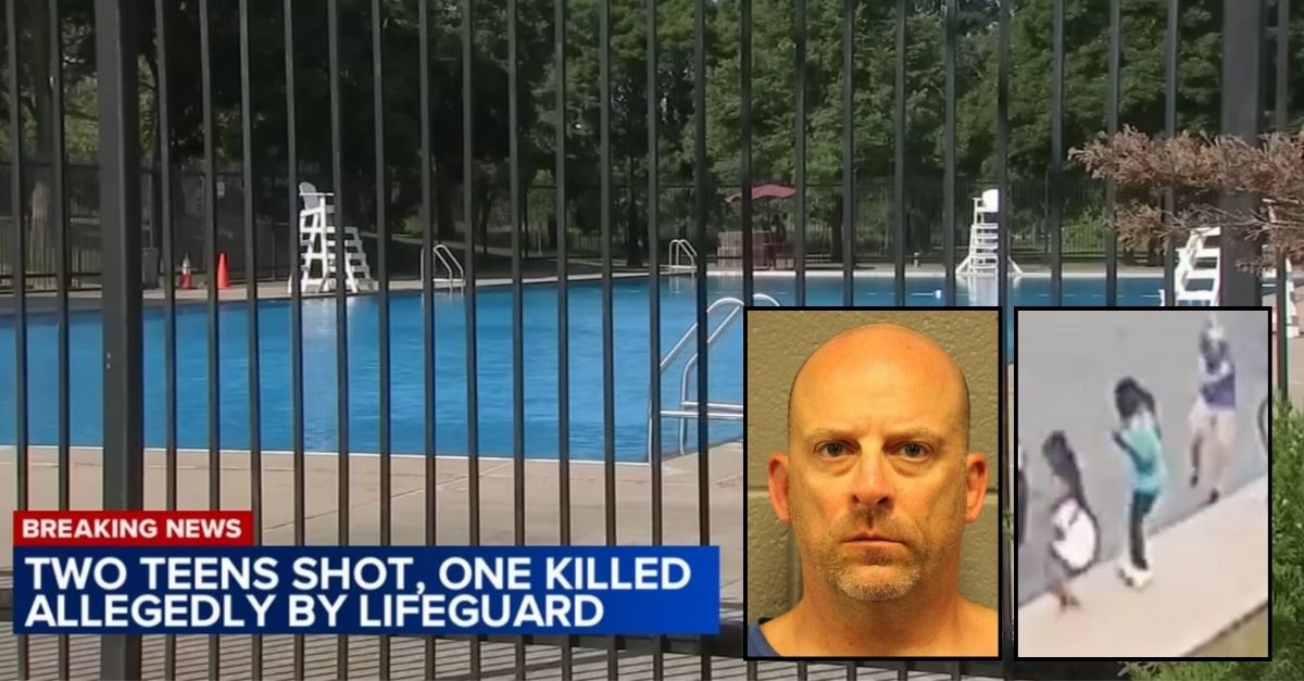 ‘Attacked me and followed me’: Lifeguard allegedly shoots 2 teens outside pool, killing 1 and wounding other, claims he ‘defended’ himself and victims tried stealing his bike