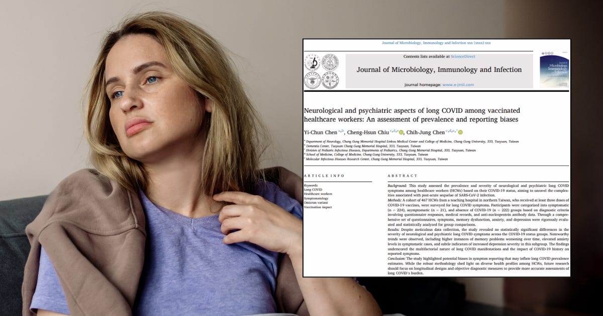 ‘Long COVID’ Symptoms Occur in Vaccinated Individuals Who Never Had COVID: Peer-Reviewed Study