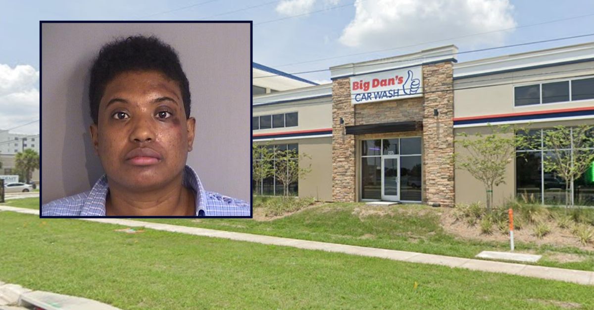 ‘She yelled that she wanted to fight with me’: Florida woman steals pregnant single mother’s vehicle during car wash and quickly wrecks it, police say