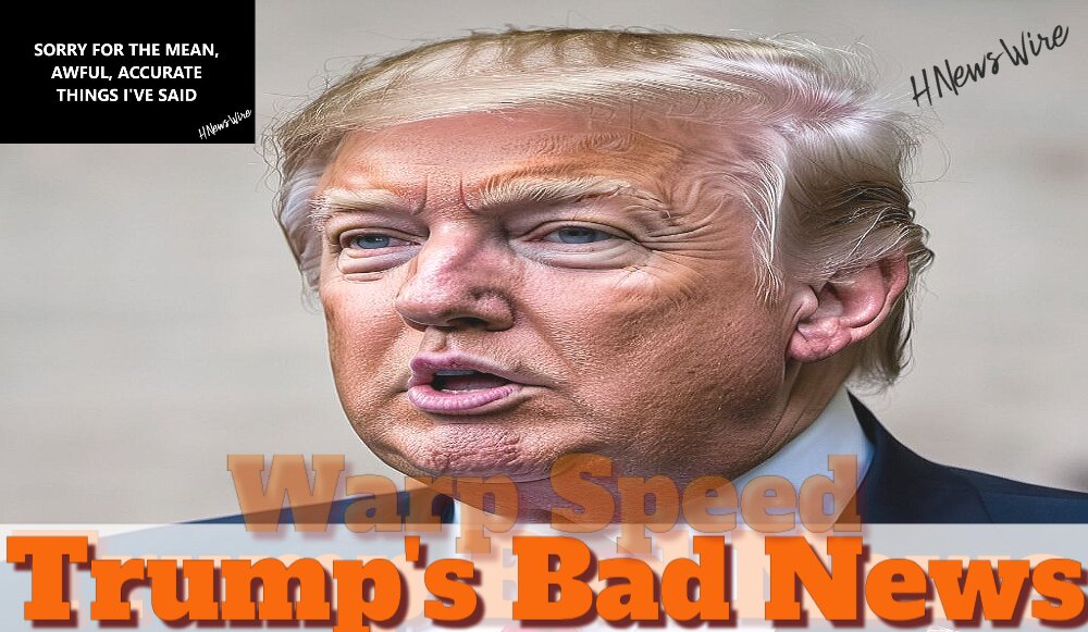 Watchman Warning Trump’s Bad News: Trump Boasts Again About Operation Warp Speed, Promotes Kill Shot Vaccines, What a Narcissist!