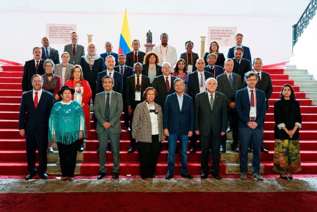 In historic gathering, 12 countries announce Israel sanctions and renewed legal action to end Gaza genocide