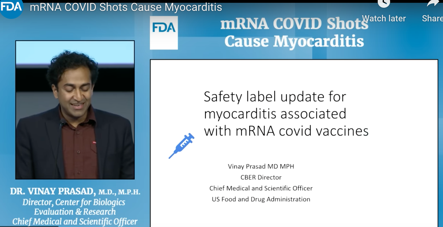 FDA Announces New Safety Warning on All mRNA COVID Vaccines — Cites “Extremely High” Risk of Myocarditis and Long-Term Heart Damage in Young Men
