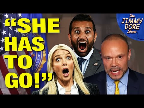Bongino WALKS OUT Of FBI Over Epstein & Pam Bondi! Patel To Follow!