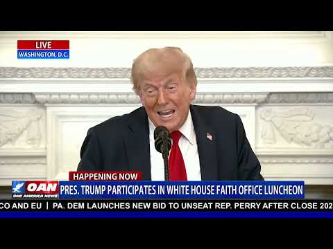 Trump at the White House: “God Saved My Life to Save America” | Faith & Freedom Luncheon