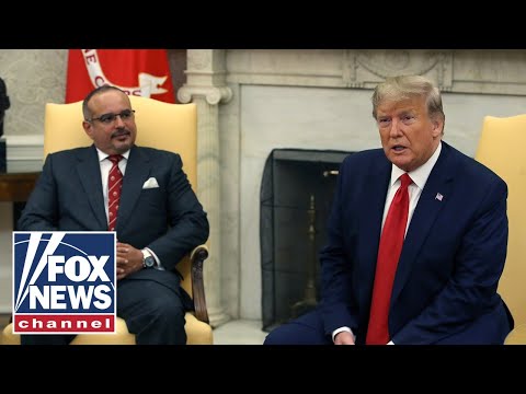 WATCH LIVE: Trump hosts Bahrain PM Salman bin Hamad Al Khalifa