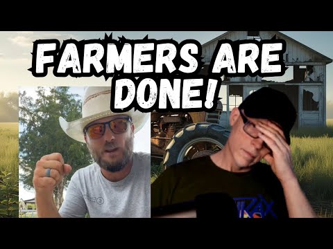 FARMERS ARE FINSIHED, PREPARE FOR HIGHER FOOD PRICES AND HIGHER COST OF LIVING