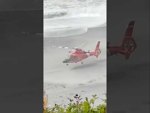 WATCH: 11-year-old girl rescued from deep ocean waters by helicopter