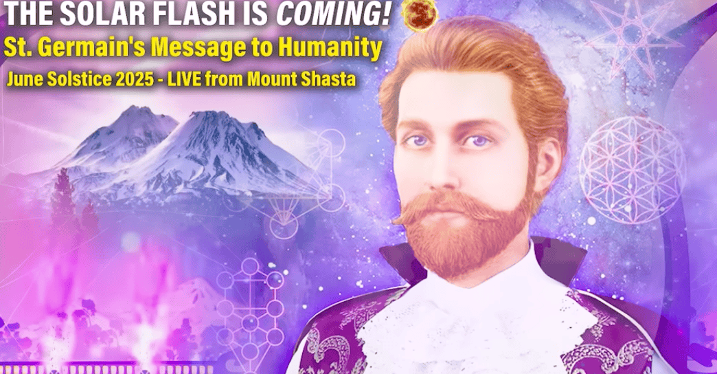 The SOLAR FLASH is Coming! 🔥 St. Germain’s Message to Humanity