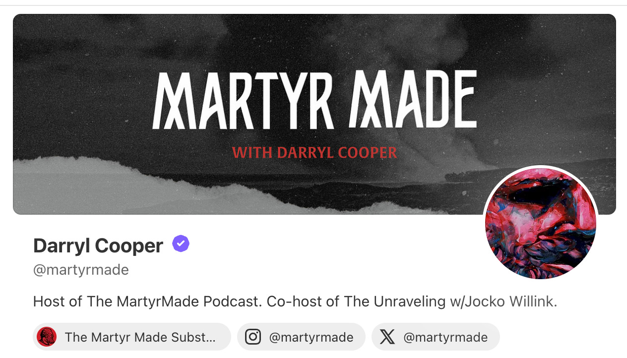 Darryl Cooper Admits to Fabricating a Quote, but then Fabricates a New One — and Other Hilarities