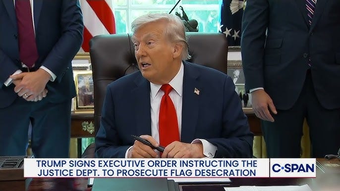 We’re Arguing About Flag Burning Again